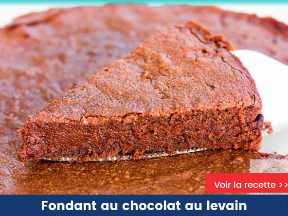 Fondant au chocolat au levain